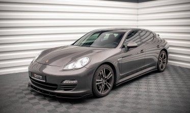 Тюнинговые накладки на пороги Porsche Panamera / Panamera Diesel 970 / Panamera Turbo 970 вер. 1 фото