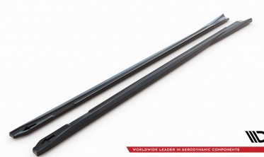 Диффузоры на боковые пороги Porsche Panamera / Panamera Diesel 970 /Panamera Turbo 970 вер. 2 фото