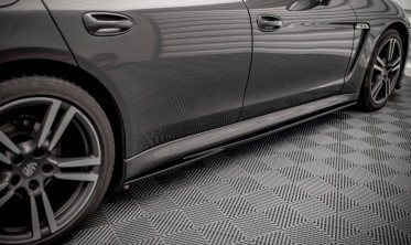 Диффузоры на боковые пороги Porsche Panamera / Panamera Diesel 970 /Panamera Turbo 970 вер. 2 фото
