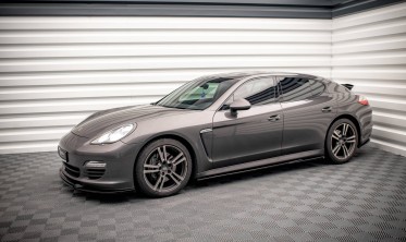 Диффузоры на боковые пороги Porsche Panamera / Panamera Diesel 970 /Panamera Turbo 970 вер. 2 фото