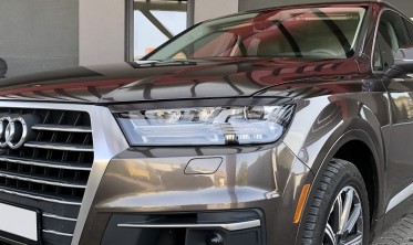 Реснички на фары (накладки на фары) Audi Q7 4M фото