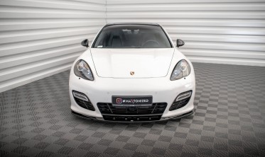 Диффузор на передний бампер Porsche Panamera Turbo 970 вер. 2 фото