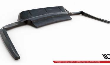 Тюнинговая накладка на задний бампер Porsche Panamera Turbo 970 фото