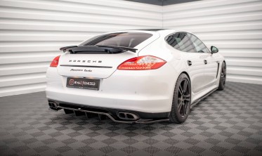 Тюнинговая накладка на задний бампер Porsche Panamera Turbo 970 фото