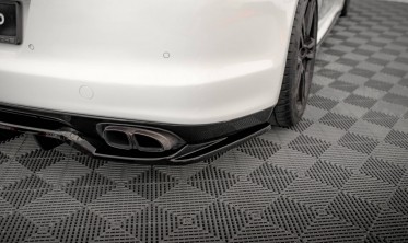 Тюнинговая накладка на задний бампер Porsche Panamera Turbo 970 фото