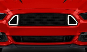 Решітка радіатора з LED Ford Mustang (2015-2017) Ecoboost, V6, GT фото