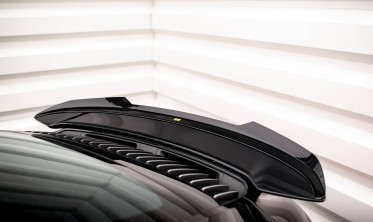 Тюнинговая накладка на спойлер Porsche 911 Turbo S 992 фото