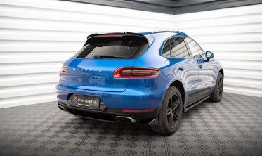 Боковые накладки на задний бампер Porsche Macan Mk1 дорестайл фото