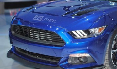 Решітка радіатора Ford Mustang (2015-2017) Ecoboost, V6, GT стиль California Special фото