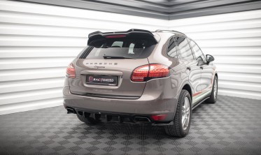 Боковые диффузоры на задний бампер Porsche Cayenne Mk2 фото