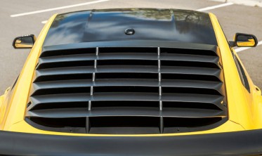 Накладка-жалюзи на заднее стекло Ford Mustang Ik-style фото