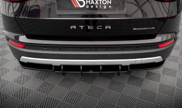 Центральный диффузор на задний бампер Street Pro Seat Ateca Mk1 фото
