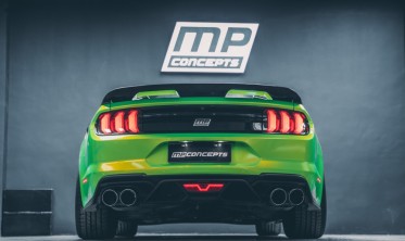 Диффузор заднего бампера Ford Mustang (2018-2021) GT500 style фото