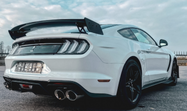 Диффузор заднего бампера Ford Mustang (2018-2021) GT500 style фото