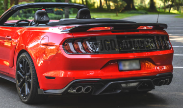 Диффузор заднего бампера Ford Mustang (2018-2021) GT500 style фото