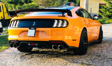 Диффузор заднего бампера Ford Mustang (2018-2021) GT500 style фото