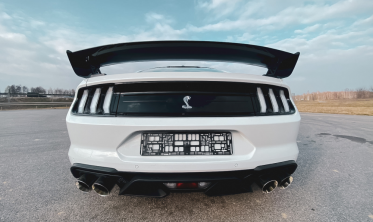 Диффузор заднего бампера Ford Mustang (2018-2021) GT500 style фото