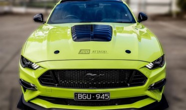 Алюминиевый капот Ford Mustang (2018-2021, GT, Ecoboost) GT500 style фото