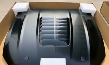 Алюминиевый капот Ford Mustang (2018-2021, GT, Ecoboost) GT500 style фото