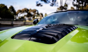 Алюминиевый капот Ford Mustang (2018-2021, GT, Ecoboost) GT500 style фото