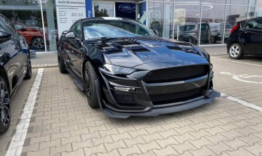 Алюминиевый капот Ford Mustang (2018-2021, GT, Ecoboost) GT500 style фото