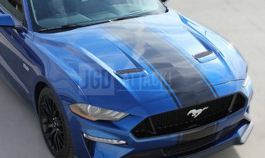Алюмінієвий капот Ford Mustang (2018-2021, GT, Ecoboost) oe style фото