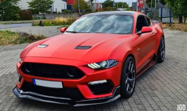 Тюнинговый бампер передний Ford Mustang (2018-2022) MACH1 style фото