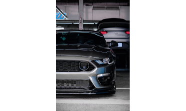 Тюнинговый бампер передний Ford Mustang (2018-2022) MACH1 style фото