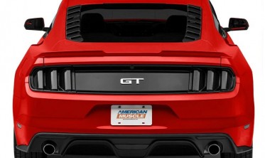 Накладка жалюзі на заднє скло Ford Mustang фото