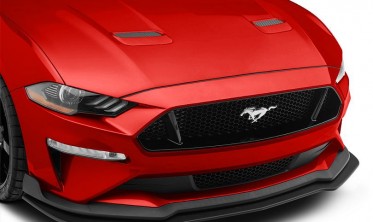 Спліттер переднього бампера Ford Mustang 2018-2021 textured фото