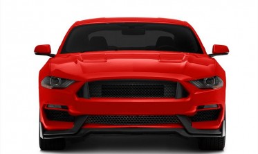 Передній бампер Ford Mustang з дифузором у стилі Shelby GT350 фото