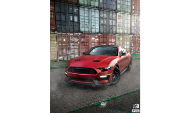 Передній бампер Ford Mustang з дифузором у стилі Shelby GT350 фото