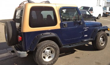 Расширители арок (накладки на арки) 7" Jeep Wrangler TJ POCKET STYLE фото