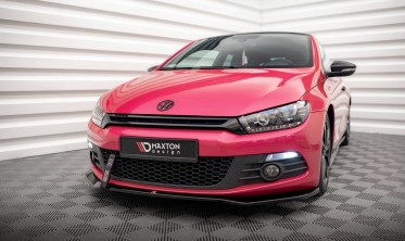 Дифузор на передній бампер VW Scirocco MK3 вер. 2 фото