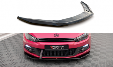 Дифузор на передній бампер VW Scirocco MK3 вер. 2 фото