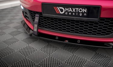 Накладка тюнінгова на передній бампер VW Scirocco MK3 вер. 3 фото
