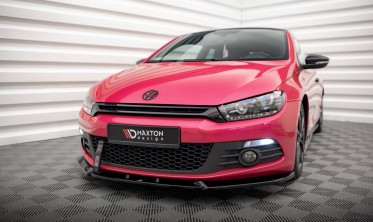 Накладка тюнінгова на передній бампер VW Scirocco MK3 вер. 3 фото