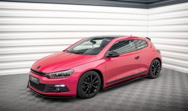 Тюнинговые листвы (накладки) на боковые пороги VW Scirocco MK3 фото