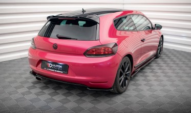 Боковые накладки на задний бампер VW Scirocco MK3 фото