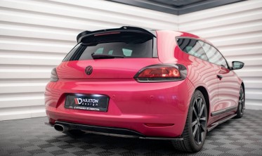 Тюнинговая накладка на спойлер багажника VW Scirocco MK3 вер. 2 фото