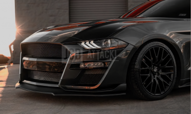 Тюнинговый бампер передний Ford Mustang (2018-2021) GT500 Style фото