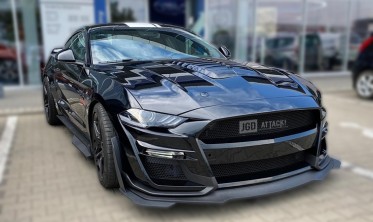 Тюнинговый бампер передний Ford Mustang (2018-2021) GT500 Style фото