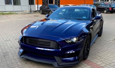 Алюмінієвий капот Ford Mustang (2018-2021 GT, Ecoboost) GT350 стиль фото
