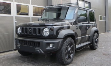 Комплект силовых порогов SUZUKI JIMNY 2018-... фото
