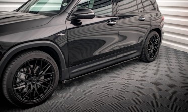 Тюнинговые накладки (листвы) на пороги Mercedes-AMG GLB 35 X247 фото