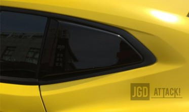Накладки на боковые окна Chevrolet Camaro (2016-2021) фото