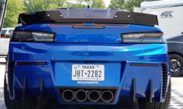 Спойлер Chevrolet Camaro 2016- Wicker Bill стиль фото