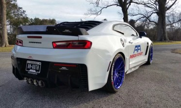 Спойлер Chevrolet Camaro 2016- Wicker Bill стиль фото