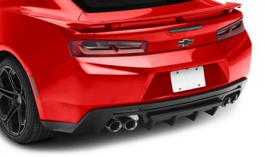 Задний диффузор с ребрами Chevrolet Camaro 6 ZL1/ss Style фото