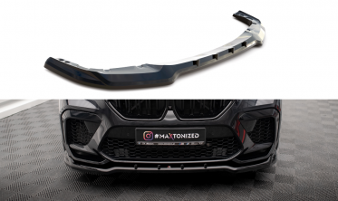 Тюнинговая накладка на передний бампер BMW X6 M F96 вер. 1 фото